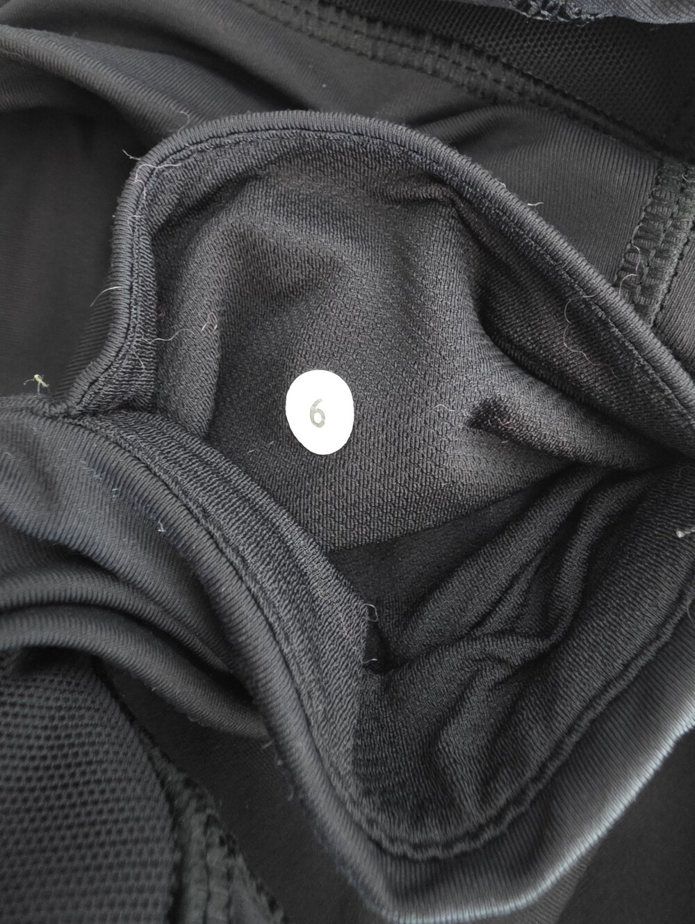Lululemon Black Mesh Inspire Tight II Size 6 - Picture 13 of 13